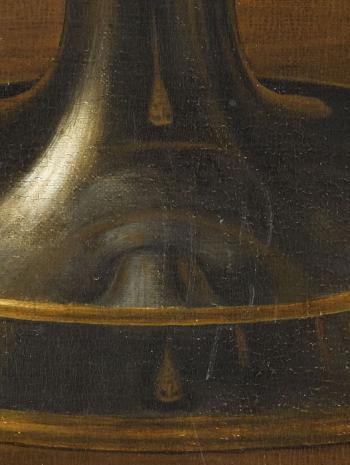 Tête de saint Jean Baptiste - Andrea Solario - musée du lOUVRE 6 DETAIL
