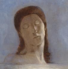 Les Yeux clos, Odilon Redon (1840-1916), musée d'Orsay