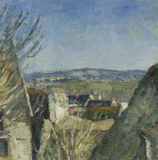 La Maison du pendu, Auvers-sur-Oise, Cézanne