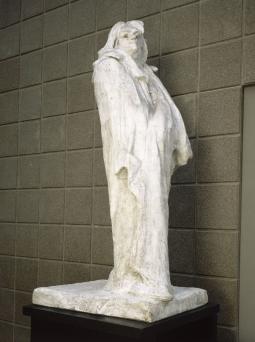 Statue en plâtre de Balzac