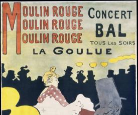 « Moulin Rouge : la Goulue » Toulouse Lautrec