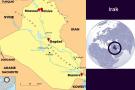 Carte de l'Irak - Ninive